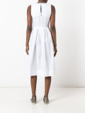 sleeveless mid-length dress