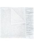 Scandinavian pattern knitted scarf