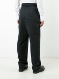 pleated detail trousers