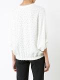 three-quarter sleeve blouse 