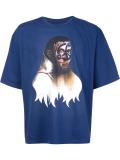 monk mural T-shirt