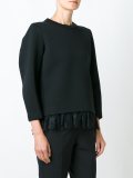 loose draped lace jumper