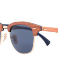 Clubmaster Wood太阳眼镜