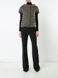shortsleeved padded jacket