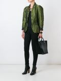 iridescent microchip pattern jacket