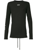long-sleeve logo T-shirt 