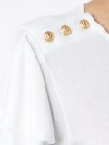 long ruffle sleeve top