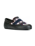 knitted slip-on sneakers
