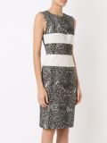 leather details dress