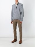 concealed zip cardigan