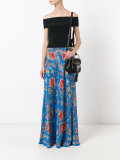 embroidered maxi skirt