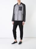 zip fastening hooded jacket