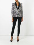 leopard print blazer 