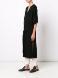 long v-neck jumper