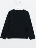 contrast stripe sweatshirt 