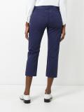 slim-fit cropped trousers