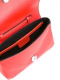 stripe detail flap clutch