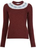 fair isle detail jumper