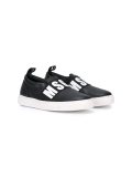 logo strap slip-on sneakers