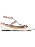 'Rockstud'平底鞋