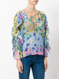 floral print blouse