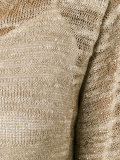 knitted V-neck dress 