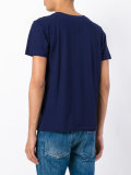 charcoal print T-shirt
