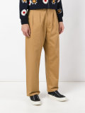 double pleat trousers