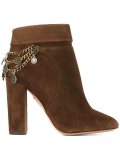 charm detail ankle boots