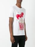 'Pop Corn' print T-shirt