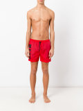 logo print swim shorts