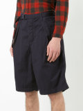 belted bermuda shorts