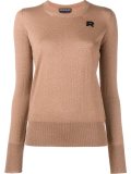 'R' embroidered jumper 