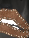 mouth patch tote bag