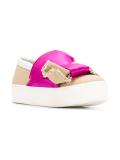 hessian bow sneakers 
