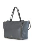 'Rockstud'梯形手提包