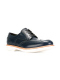 contrast sole brogues