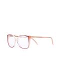 oval frame glasses