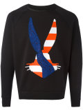 appliqué bunny sweatshirt 
