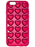 metallic hearts iPhone6S case