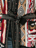 embellished intarsia-knit cardigan
