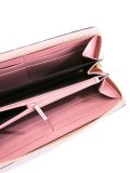 quilted zip around wallet