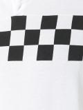chest checkerboard polo shirt