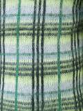 plaid v neck jumper