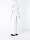 hooded padded jumpsuit