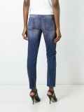 stonewashed skinny jeans