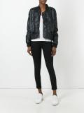 ruffle trim jacket