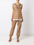 linen embroidered top