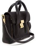 Grained Leather Mini Pashli Satchel