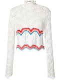 crochet rainbow top